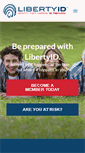 Mobile Screenshot of libertyid.com